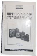 Haas Model HRT 160, 210, 310 Servo Rotary Table Operators Manual